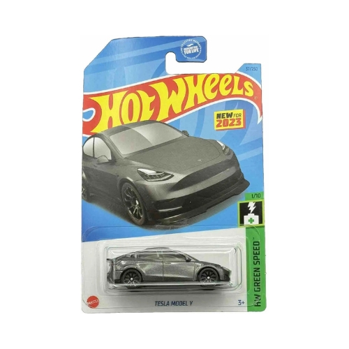 Hot Wheels Tesla Model Y (Silver)