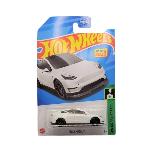 Hot Wheels Tesla Model Y (White)