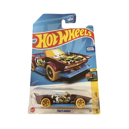 Hot Wheels Track Manga (Oxblood)