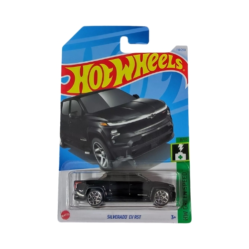 Hot Wheels 2024 Mainline Silverado EV RST (Black) Price Guide