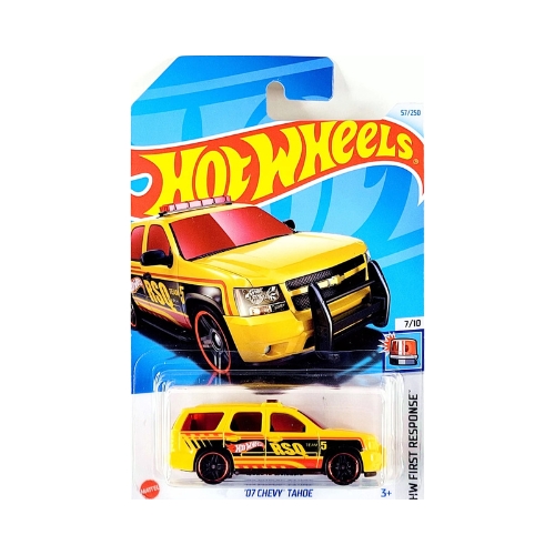 Hot Wheels '07 Chevy Tahoe (Yellow)