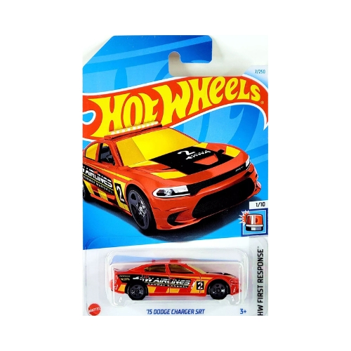 Hot Wheels '15 Dodge Charger SRT (Red)