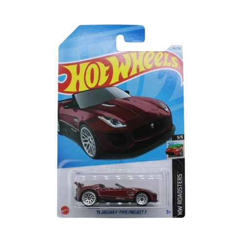 Hot Wheels '15 Jaguar F-Type Project 7 (Burgundy)