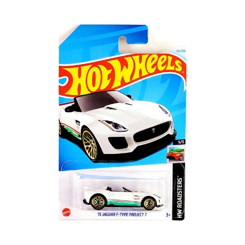 Hot Wheels '15 Jaguar F-Type Project 7 (White)