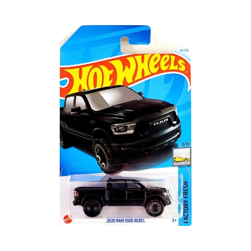 Hot Wheels 2020 Ram 1500 Rebel (Black)