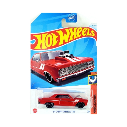 Hot Wheels '64 Chevy Chevelle SS (Red)