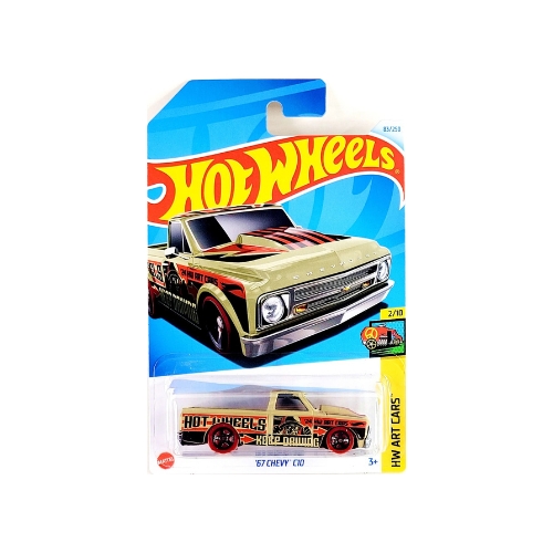 Hot Wheels '67 Chevy C10 (Tan Brown)