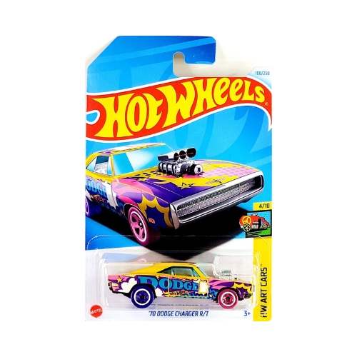 Hot Wheels '70 Dodge Charger R/T (Yellow)