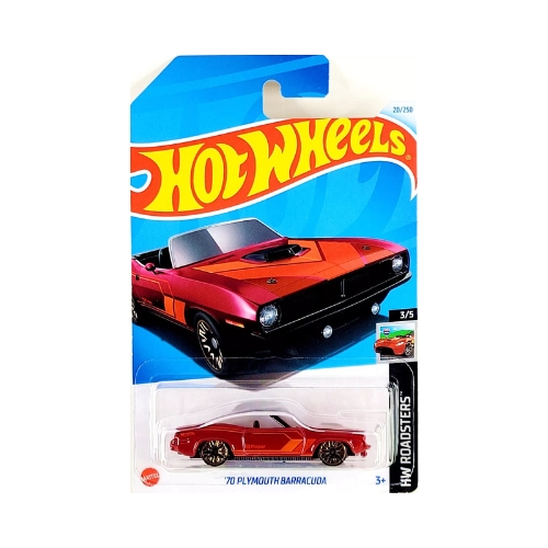 Hot Wheels '70 Plymouth Barracuda (Red)