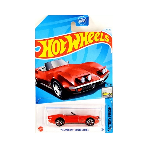 Hot Wheels '72 Stingray Convertible (Red)