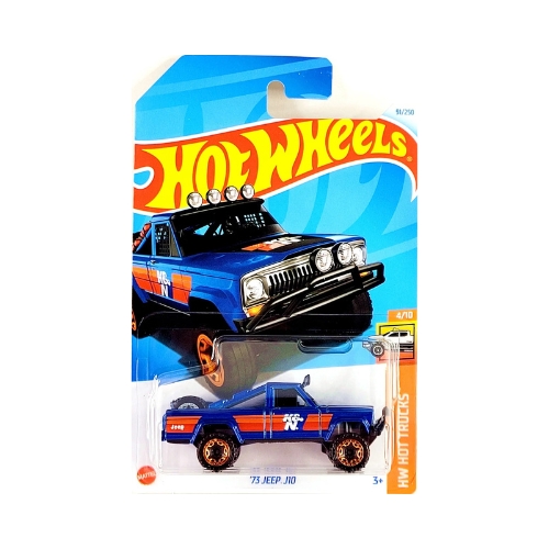 Hot Wheels '73 Jeep J10 (Blue)