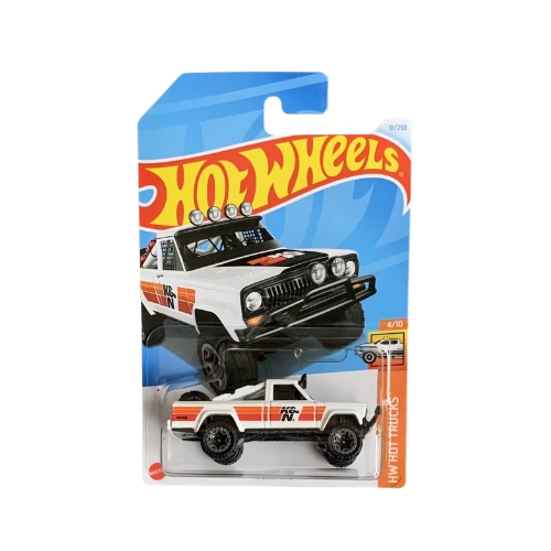 Hot Wheels '73 Jeep J10 (White)