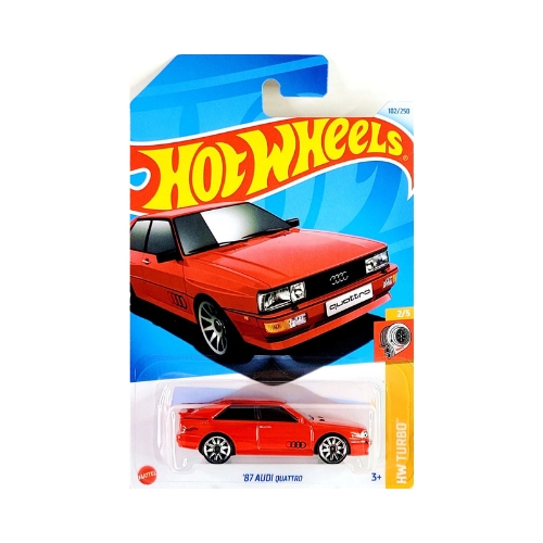 Hot Wheels '87 Audi quattro (Red)