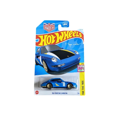 Hot Wheels '96 Porsche Carrera (Blue)