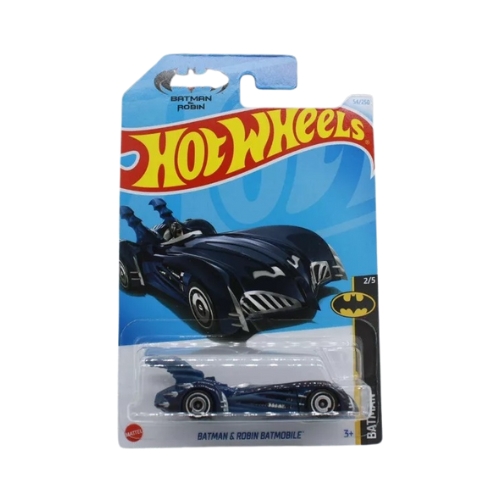 Hot Wheels Batman & Robin Batmobile (Blue)