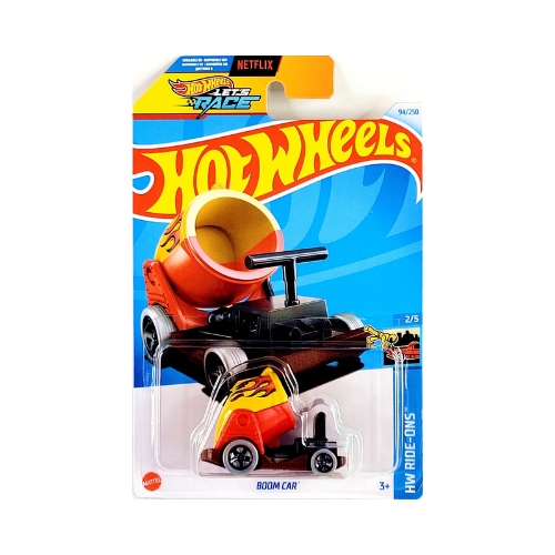 Hot Wheels Boom Car (Yellow & Red)