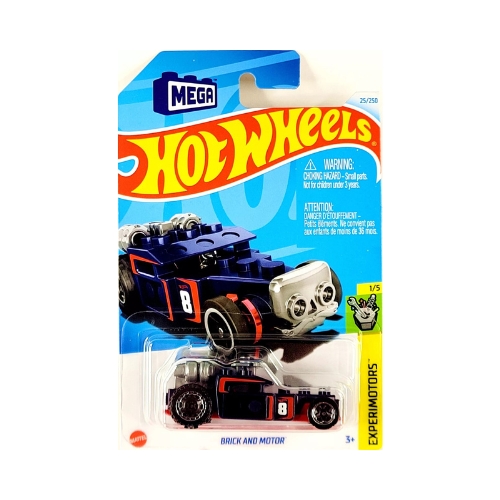 Hot Wheels Brick and Motor (Blue)