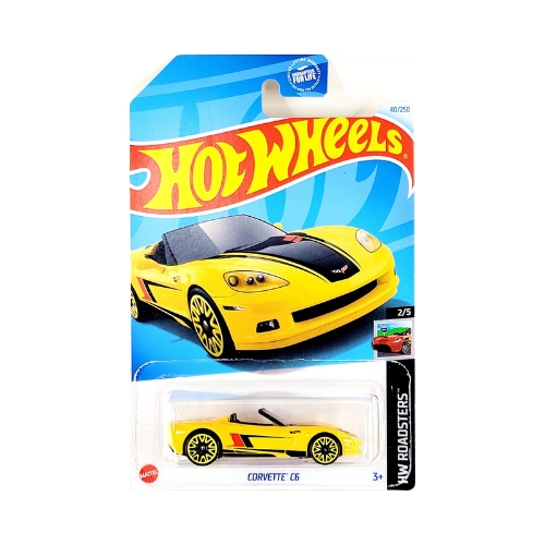 Hot Wheels Corvette C6 (Yellow)