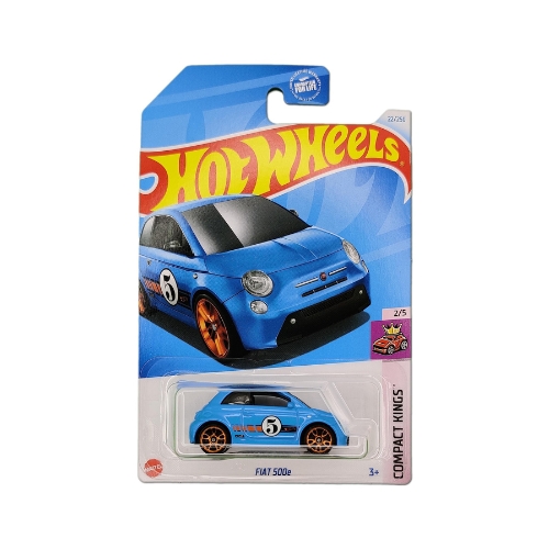 Hot Wheels Fiat 500e (Blue)