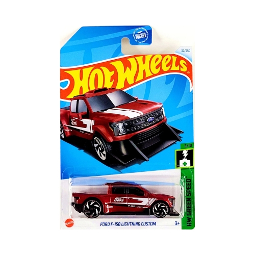 Hot Wheels Ford F-150 Lightning Custom (Red)