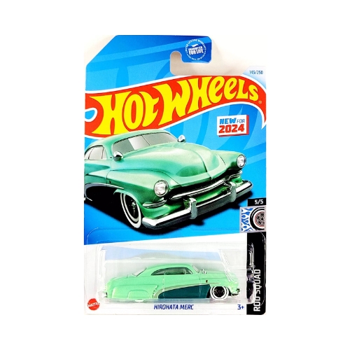 Hot Wheels Hirohata Merc (Seafoam)