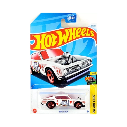 Hot Wheels King 'Kuda (White)