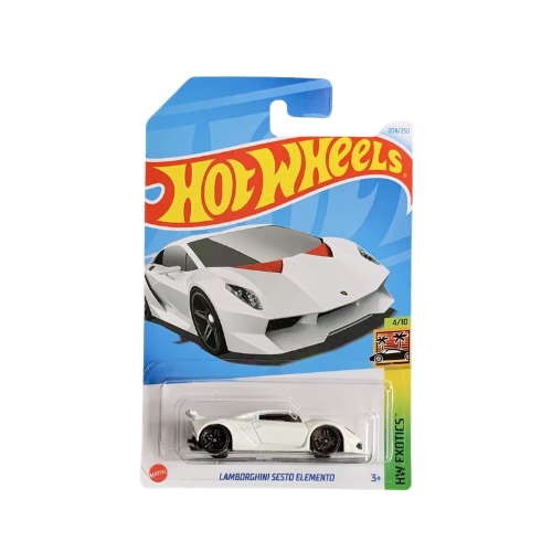 Hot Wheels Lamborghini Sesto Elemento (White)