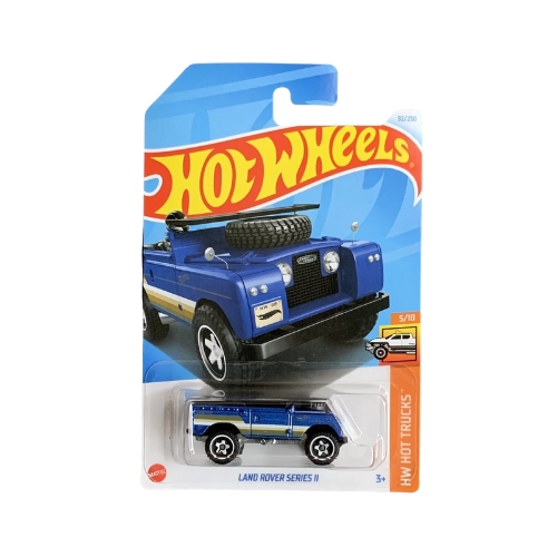 Hot Wheels Land Rover Series II (Blue)