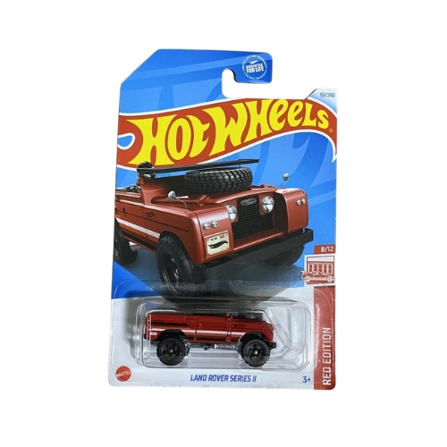 Hot Wheels Land Rover Series II (Red)