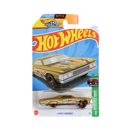 Hot Wheels Layin' Lowrider (Gold)