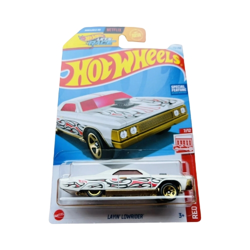 Hot Wheels Layin' Lowrider (White)