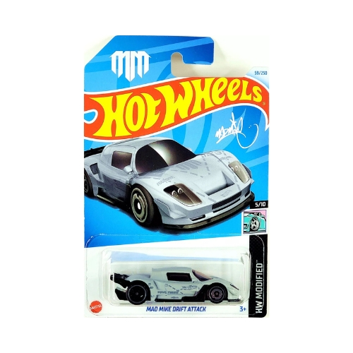 Hot Wheels Mad Mike Drift Attack (Gray)