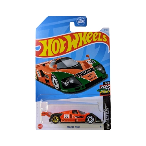 Hot Wheels Mazda 787B (Orange)