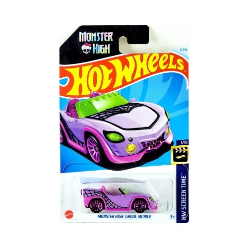 Hot Wheels Monster High Ghoul Mobile (Lavender)