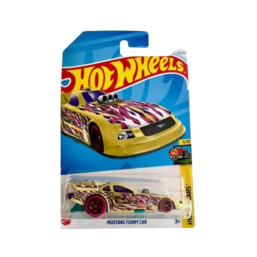 Hot Wheels Mustang Funny Car (Yellow)