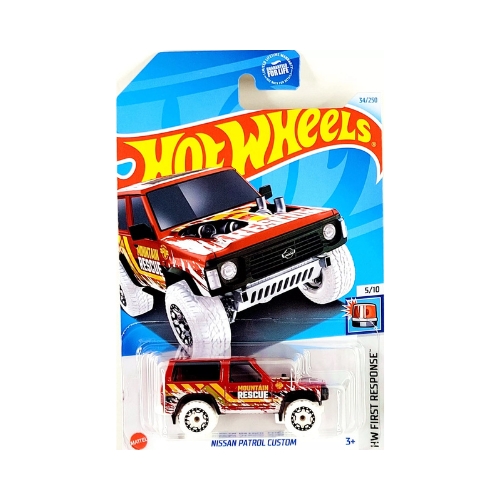 Hot Wheels Nissan Patrol Custom (Red)