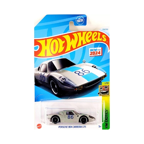 Hot Wheels Porsche 904 Carrera GTS (Silver)