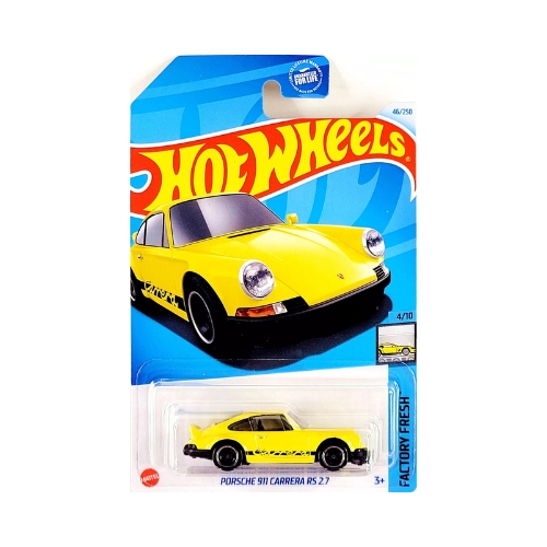 Hot Wheels Porsche 911 Carrera RS 2.7 (Yellow)