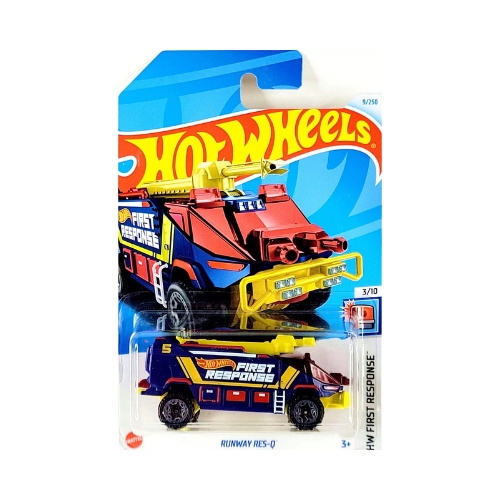 Hot Wheels Runway Res-Q (Blue)