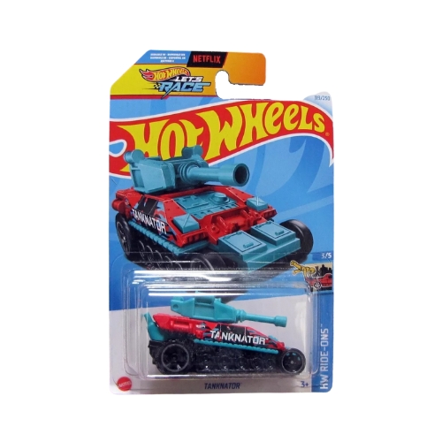 Hot Wheels Tanknator (Turquoise)