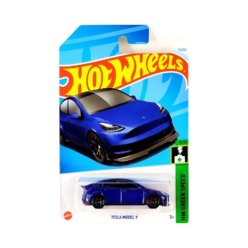 Hot Wheels Tesla Model Y (Blue)