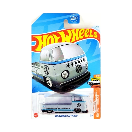 Hot Wheels Volkswagen T2 Pickup (Light Gray)