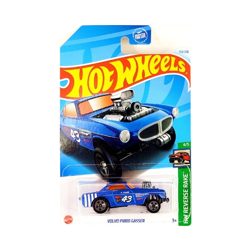 Hot Wheels Volvo P1800 Gasser (Matte Azure)