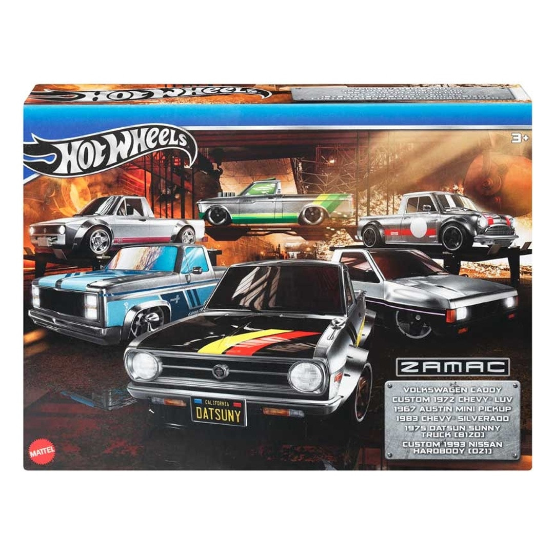 ZAMAC Pickup Trucks 6-Pack – Hot Wheels Price Guide