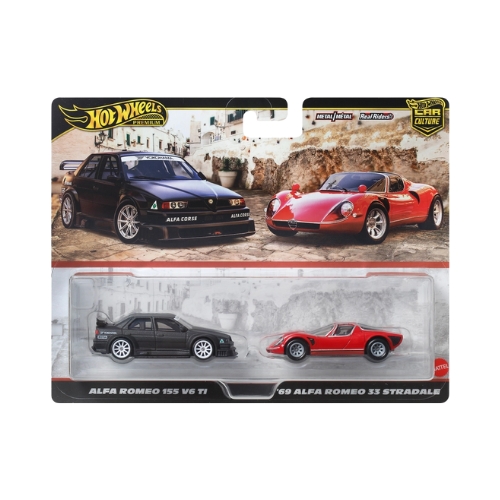 Alfa Romeo 155 V6 TI & '69 Alfa Romeo 33 Stradale