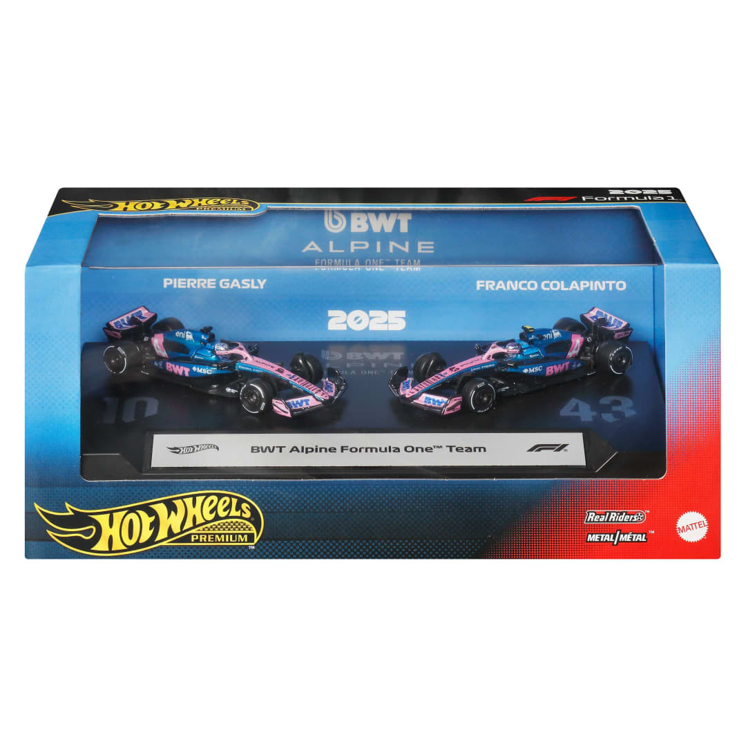 BWT Alpine Formula One Team 2-Pack - Pierre Gasly #10 / Franco Colapinto #43