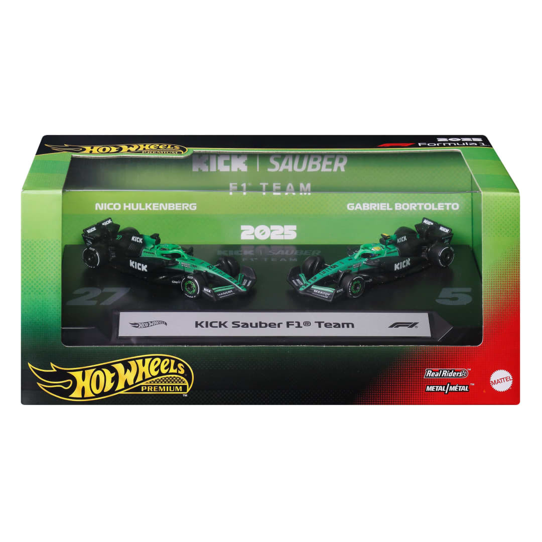 KICK Sauber F1 Team 2-Pack - Nico Hulkenberg #27 / Gabriel Bortoleto #5