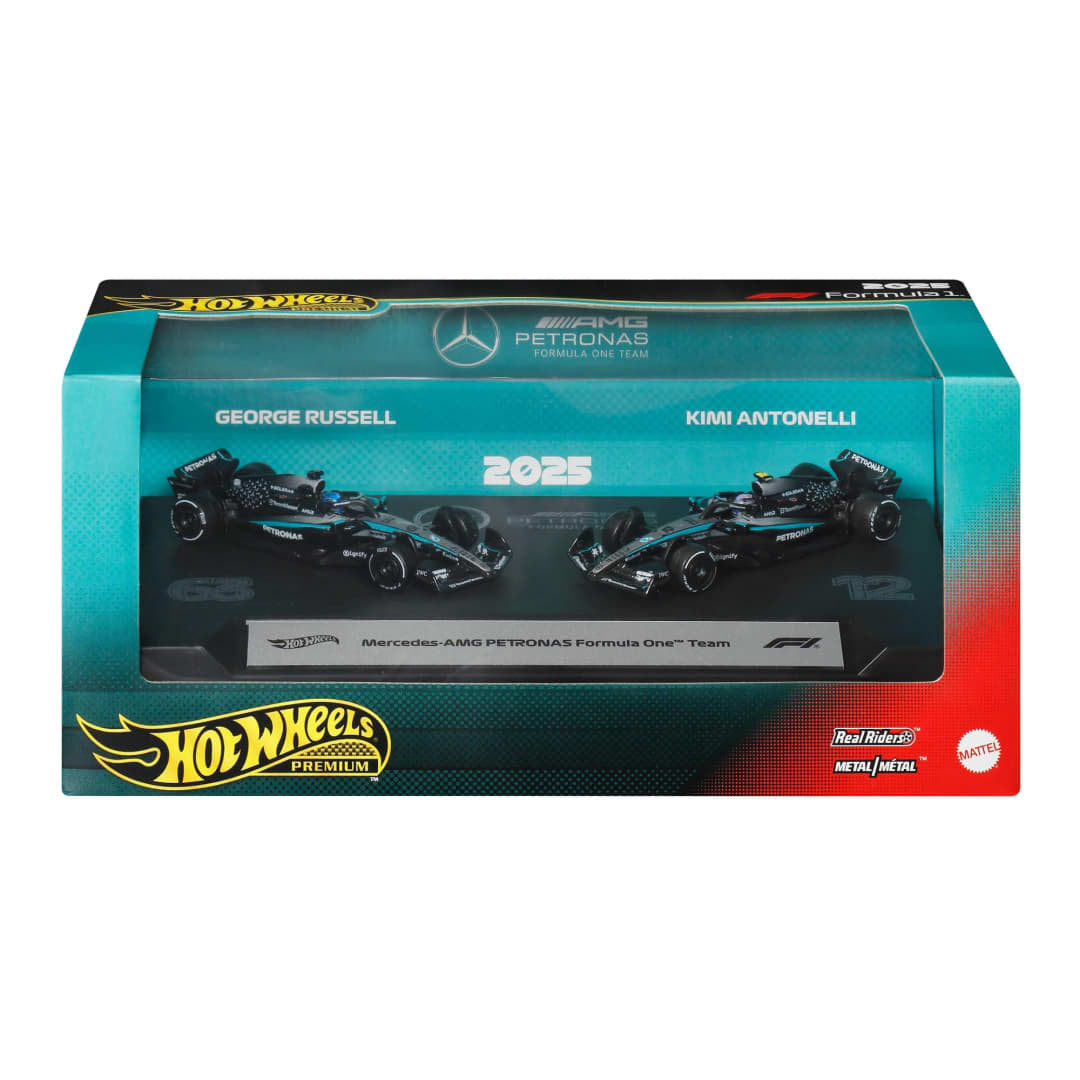 Mercedes-AMG PETRONAS Formula One Team 2-Pack - George Russell #63 / Kimi Antonelli #12