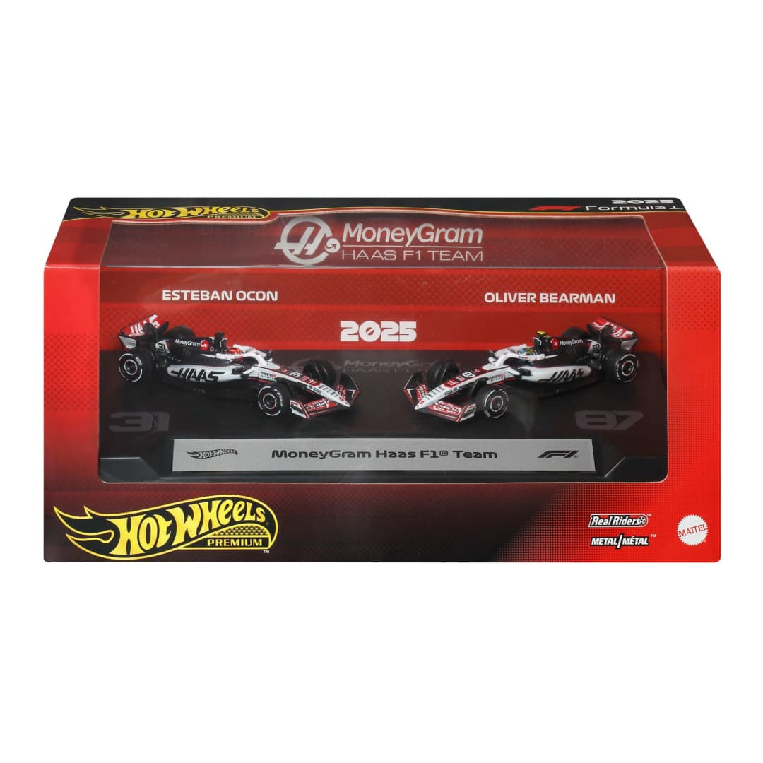 MoneyGram Haas F1 Team 2-Pack - Esteban Ocon #31 / Oliver Bearman #87