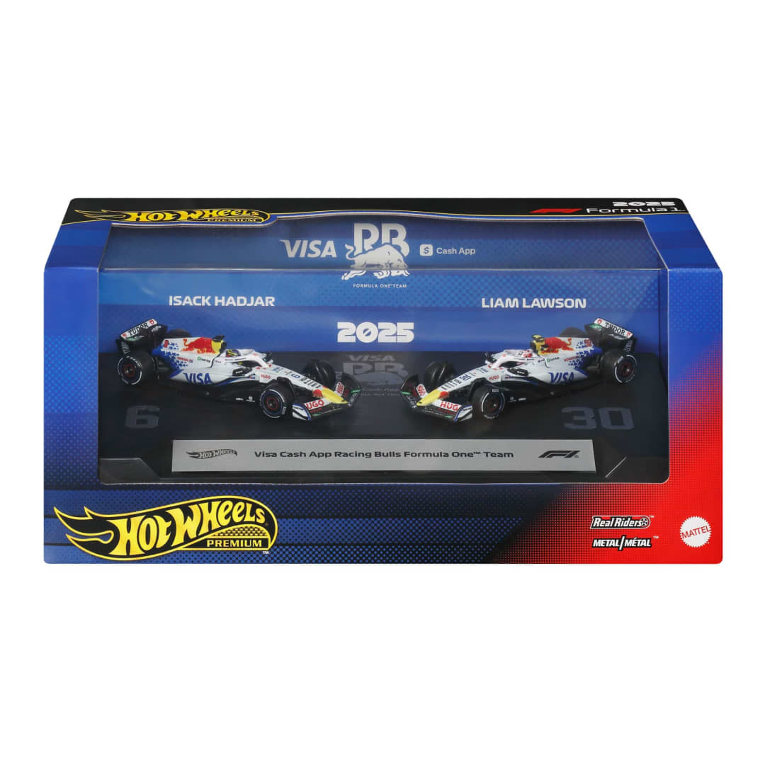 Visa Cash App Racing Bulls Formula One Team 2-Pack - Liam Lawson #30 / Isack Hadjar #6